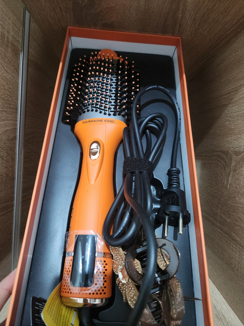 Enzo Hair Dryer Brush Blow Dryer Brush 1500W فرشاة إنزو المجففة للشعر 1500 واط – مجفف شعر وفرشاة تصفيف في جهاز واحد